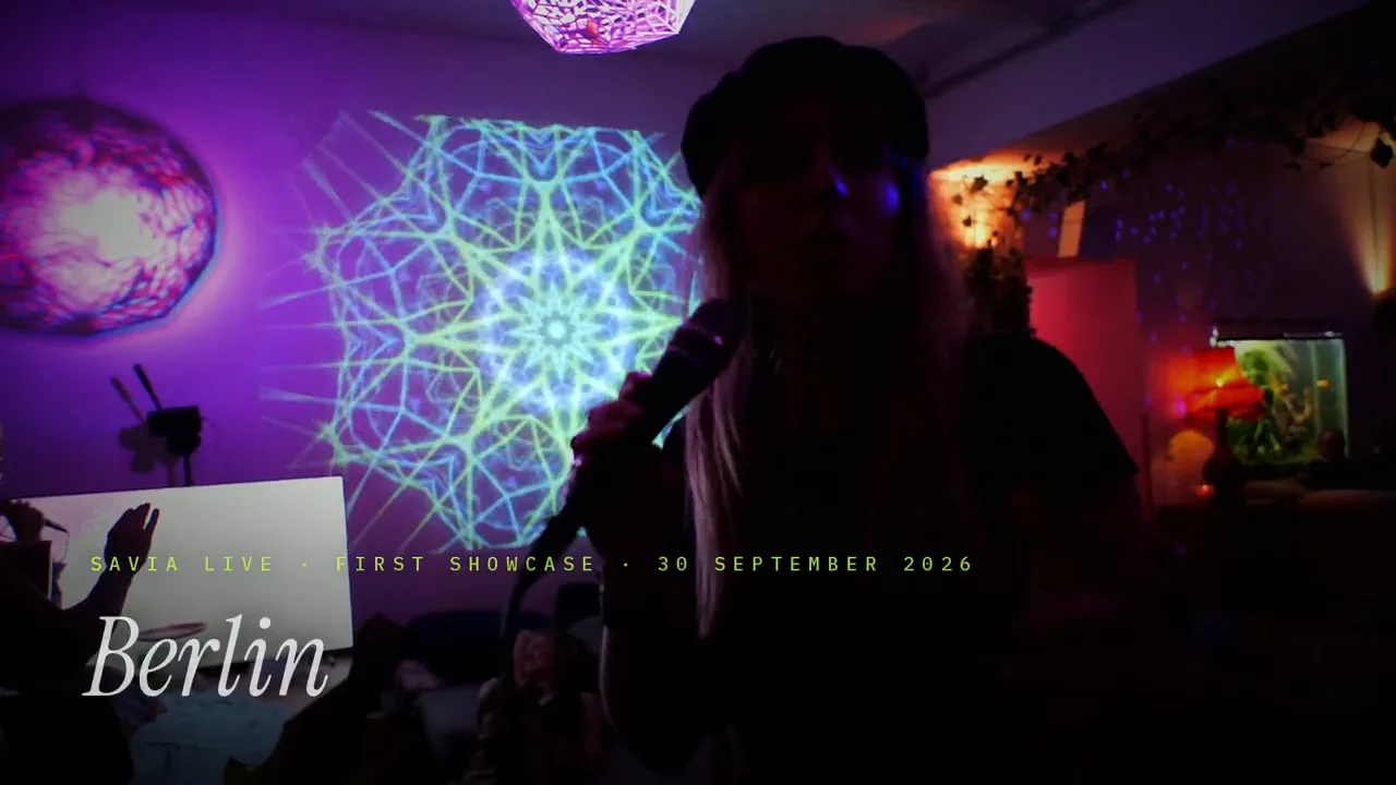 Savia Live, first showcase in Berlin
